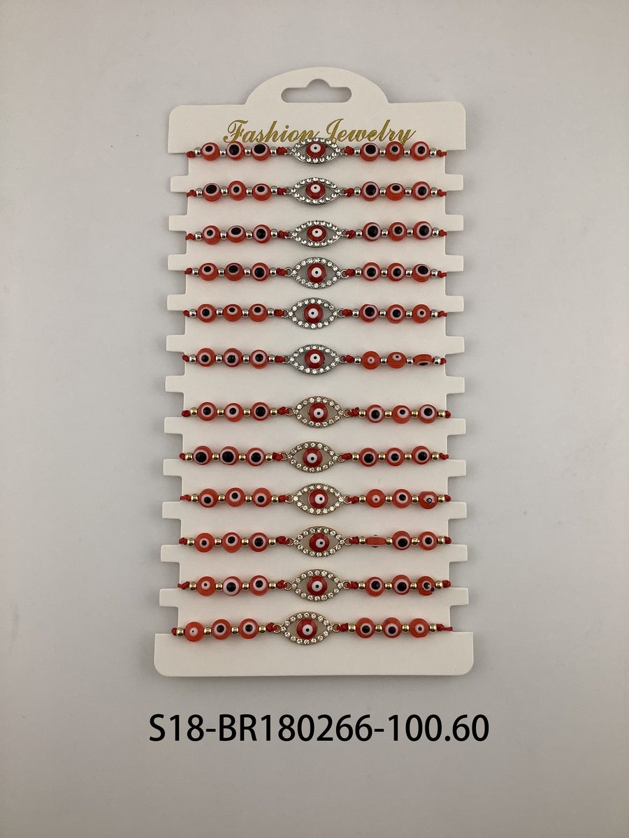 Pulsera en Blister x 12 Unidades