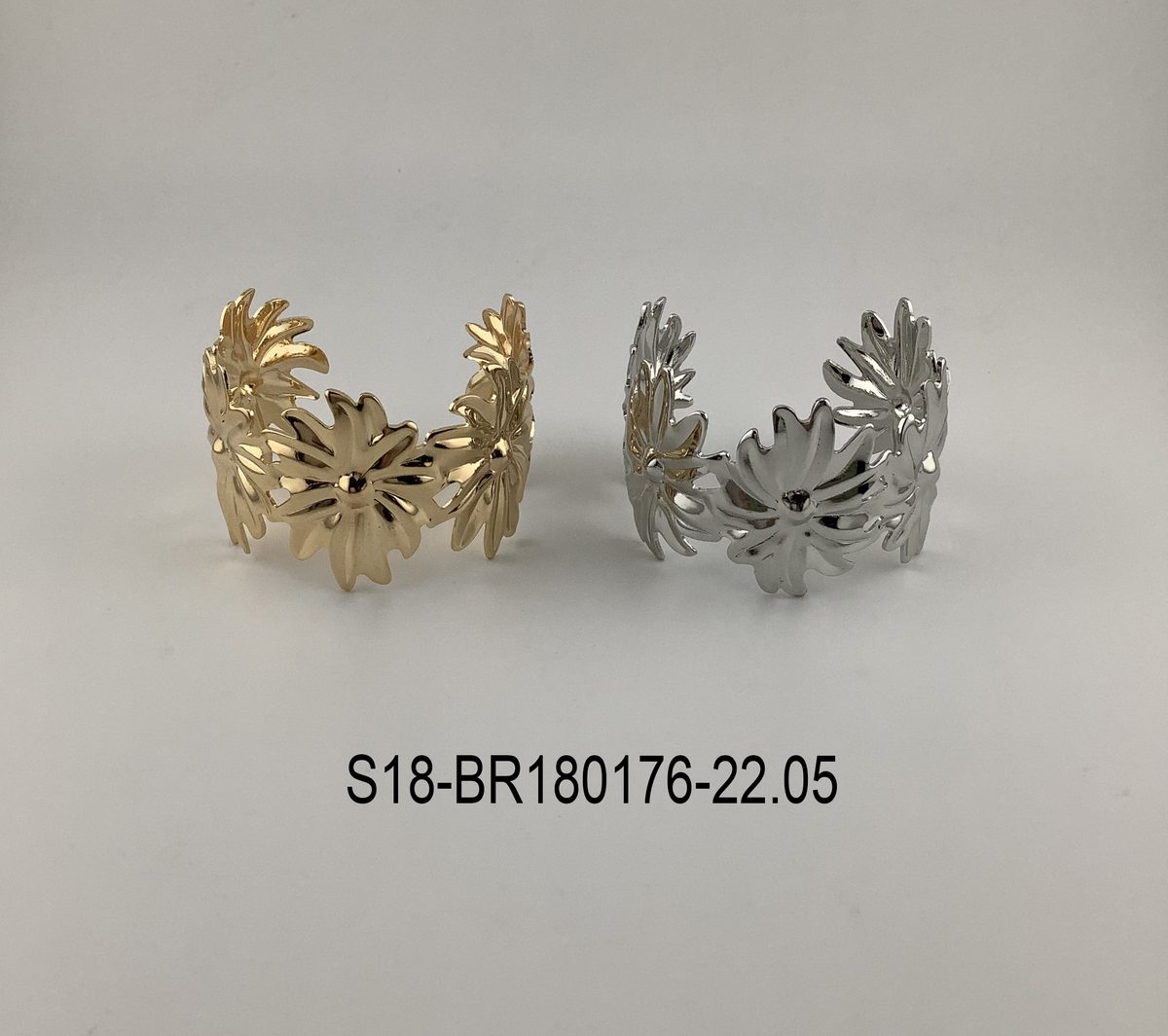 Pulsera. 6 pcs plateado / 6 pcs dorado