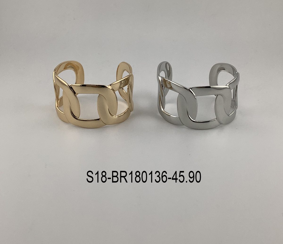 Pulsera. 6 pcs plateado / 6 pcs dorado
