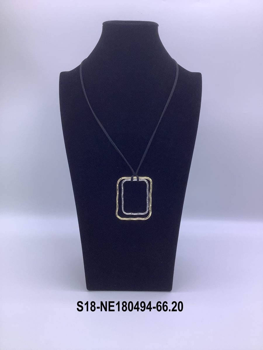 Collares 6 pcs interior plateado - exterior dorado 6 pcs interior dorado - exterior plateado
