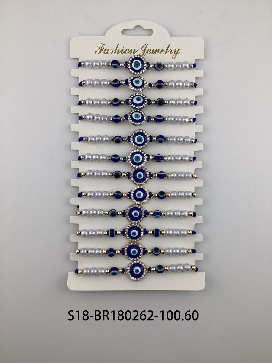 Pulsera en Blister x 12 Unidades
