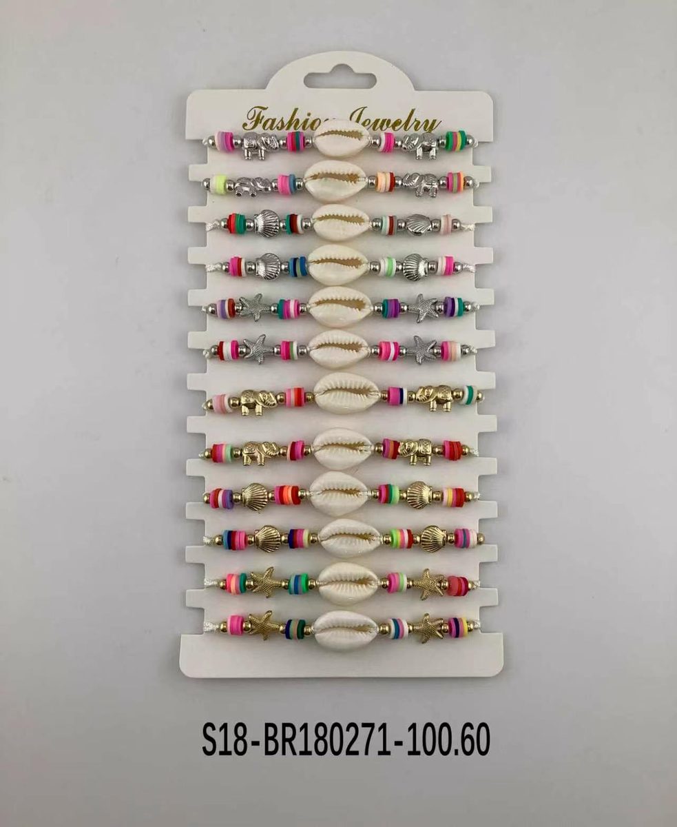 Pulsera en Blister x 12 Unidades