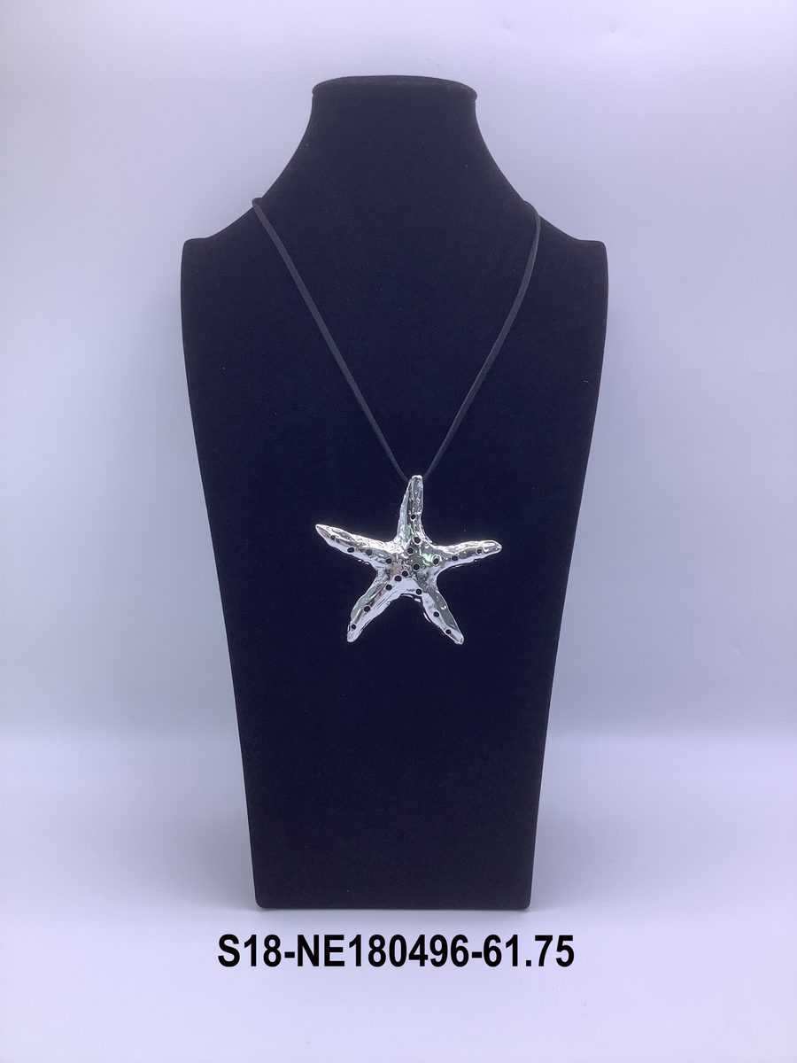 Collar 6 pcs plateados / 6 pcs dorados