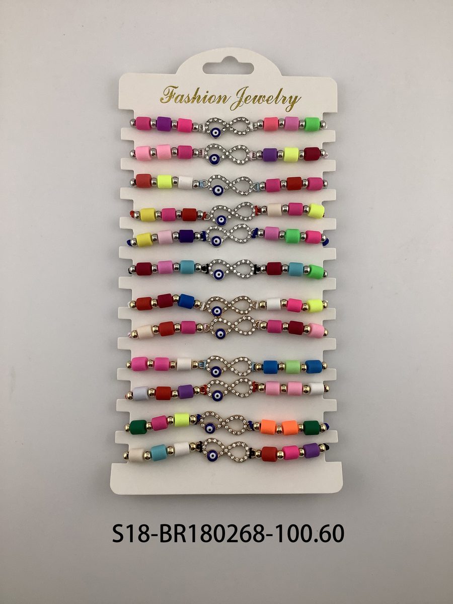 Pulsera en Blister x 12 Unidades