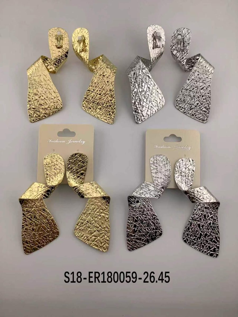 Aros 6 pcs plateados / 6 pcs dorados