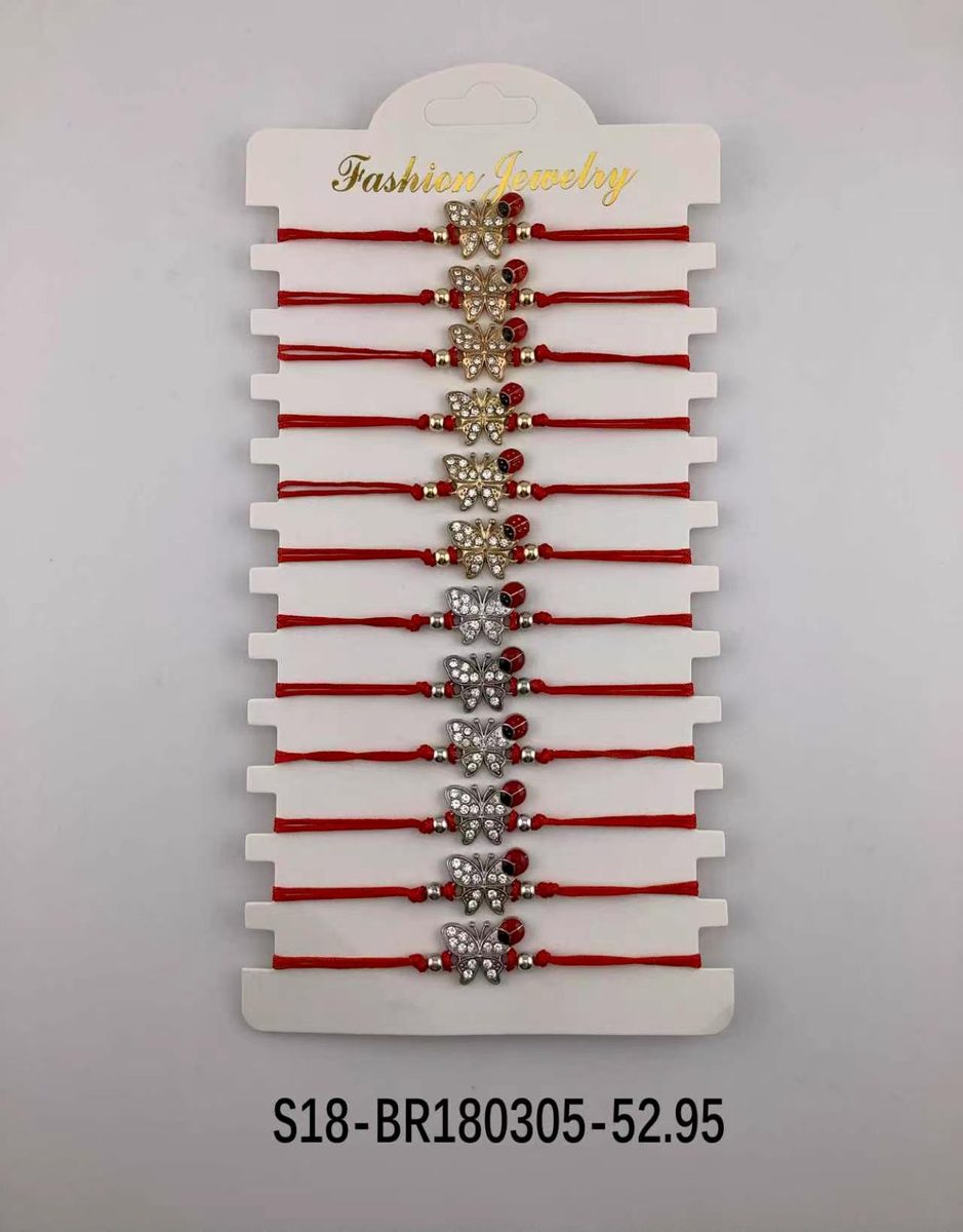 Pulsera en Blister x 12 Unidades