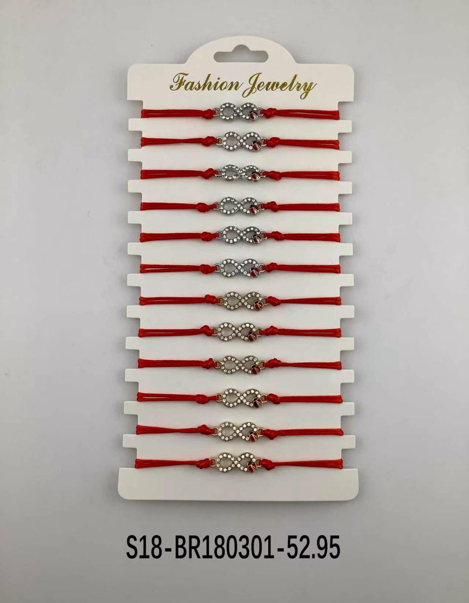 Pulsera en Blister x 12 Unidades