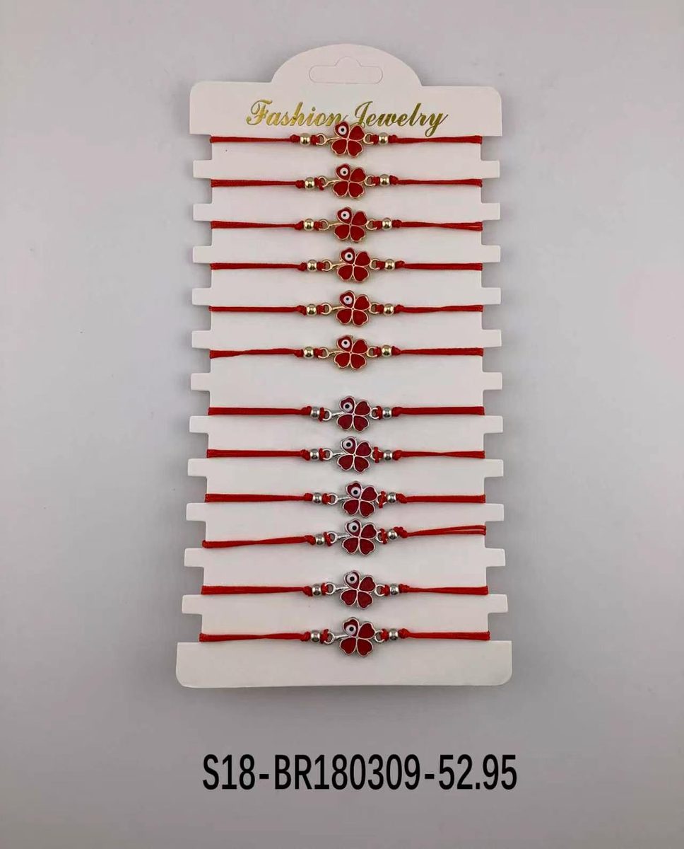 Pulsera en Blister x 12 Unidades