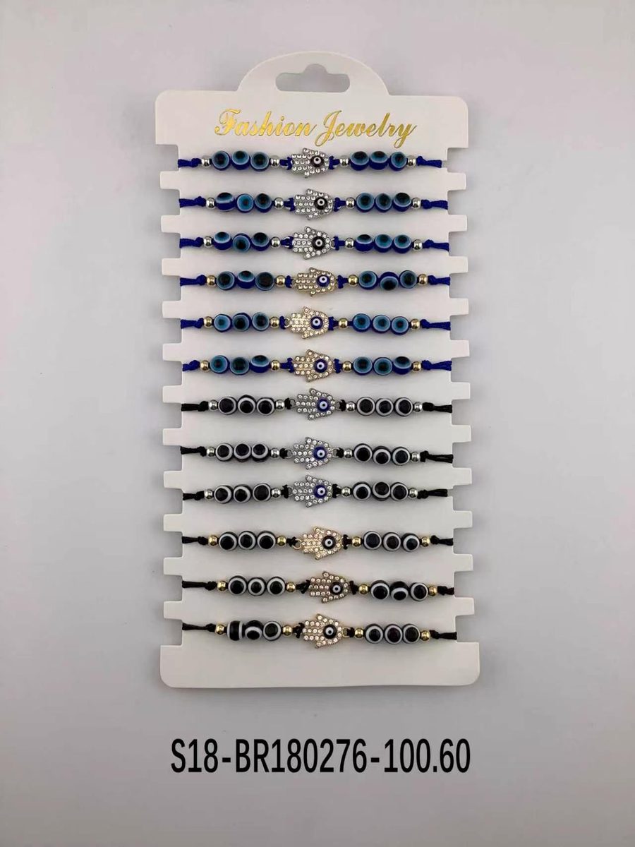 Pulsera en Blister x 12 Unidades