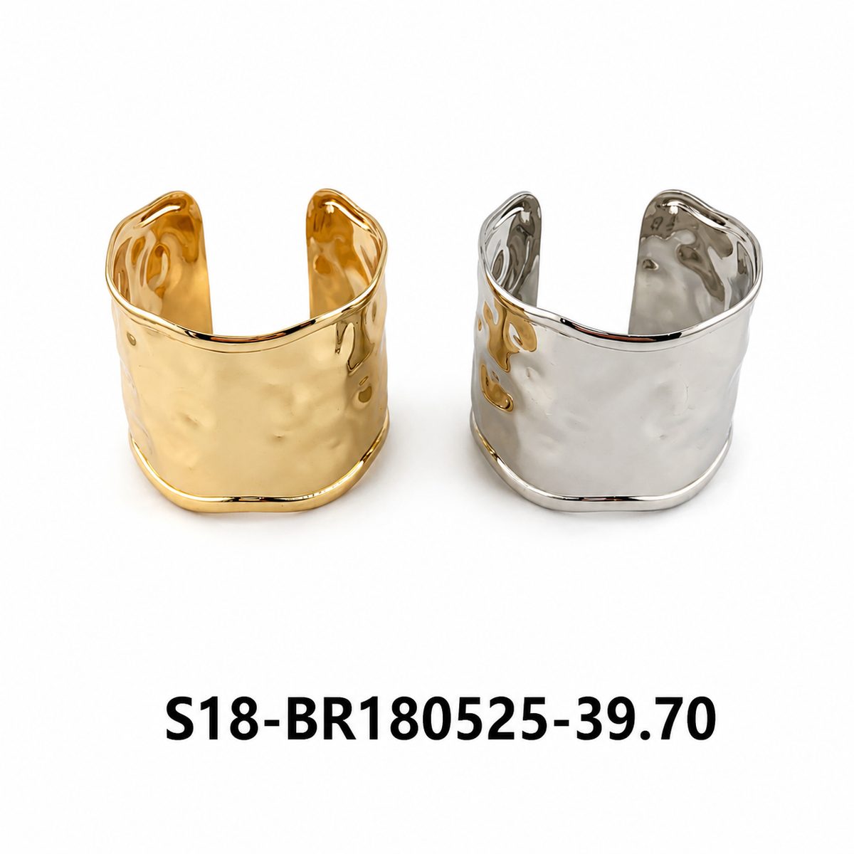Pulsera. 6 pcs plateado / 6 pcs dorado