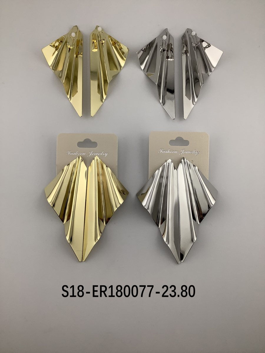 Aros 6 pcs plateados / 6 pcs dorados