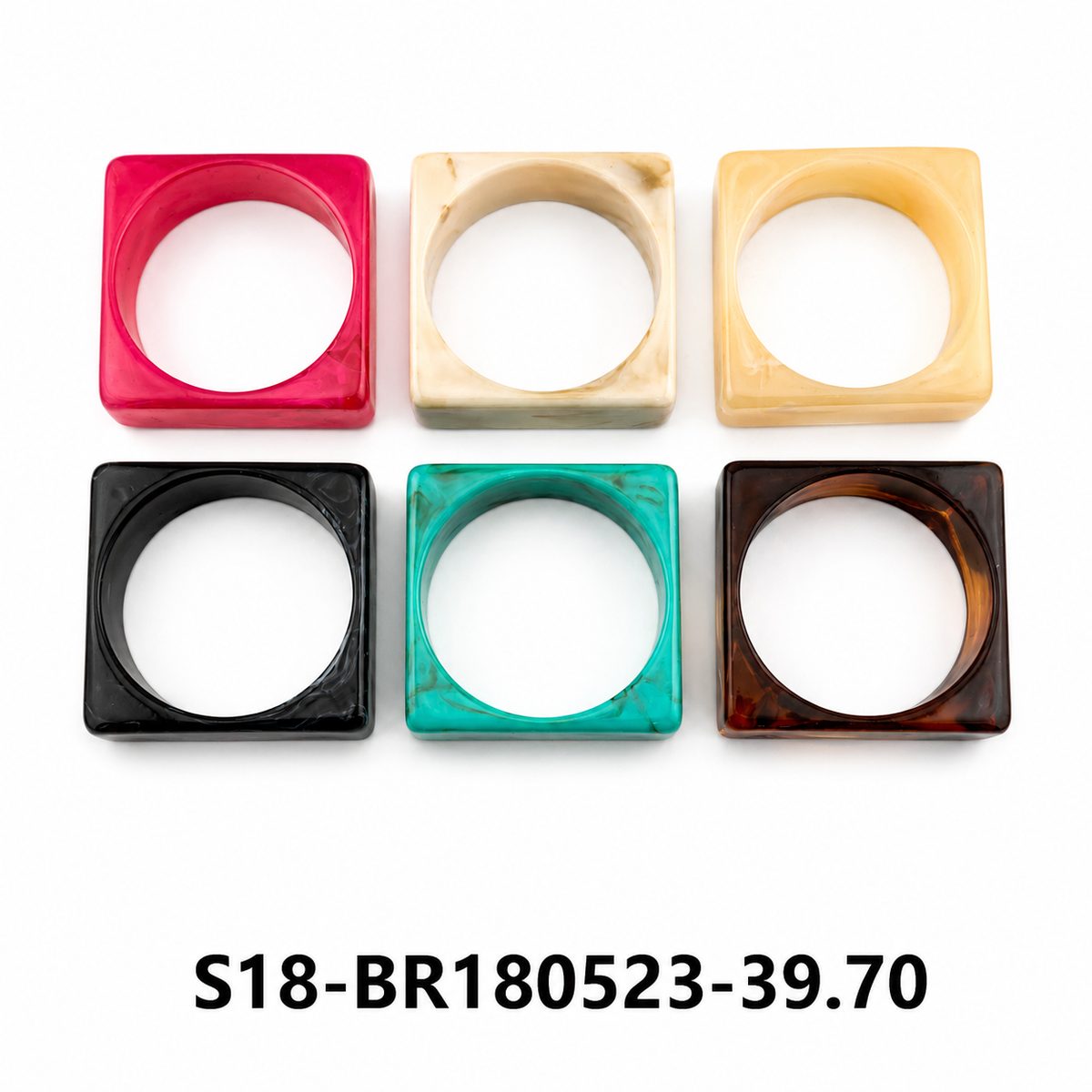 Pulsera 6 colores. 2 Un de cada color