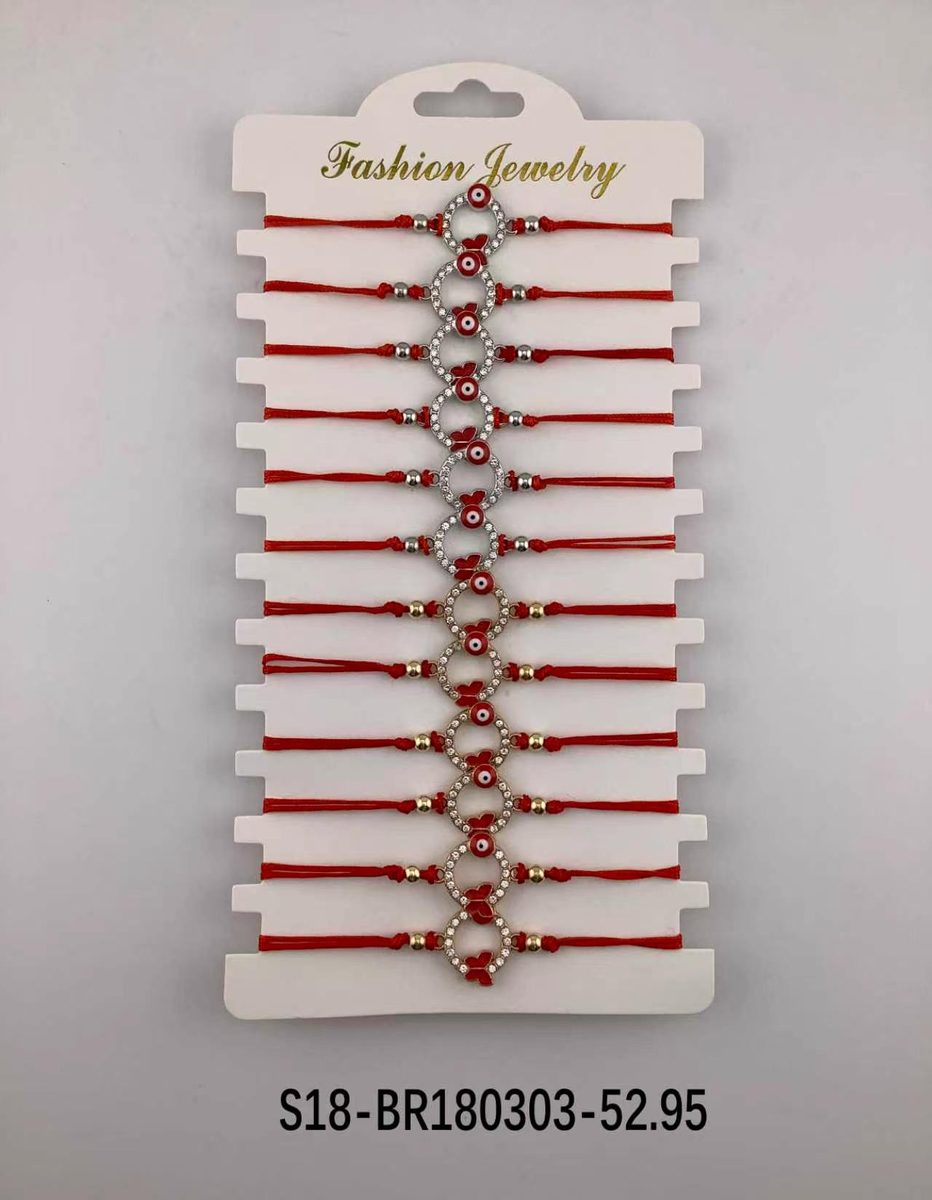 Pulsera en Blister x 12 Unidades