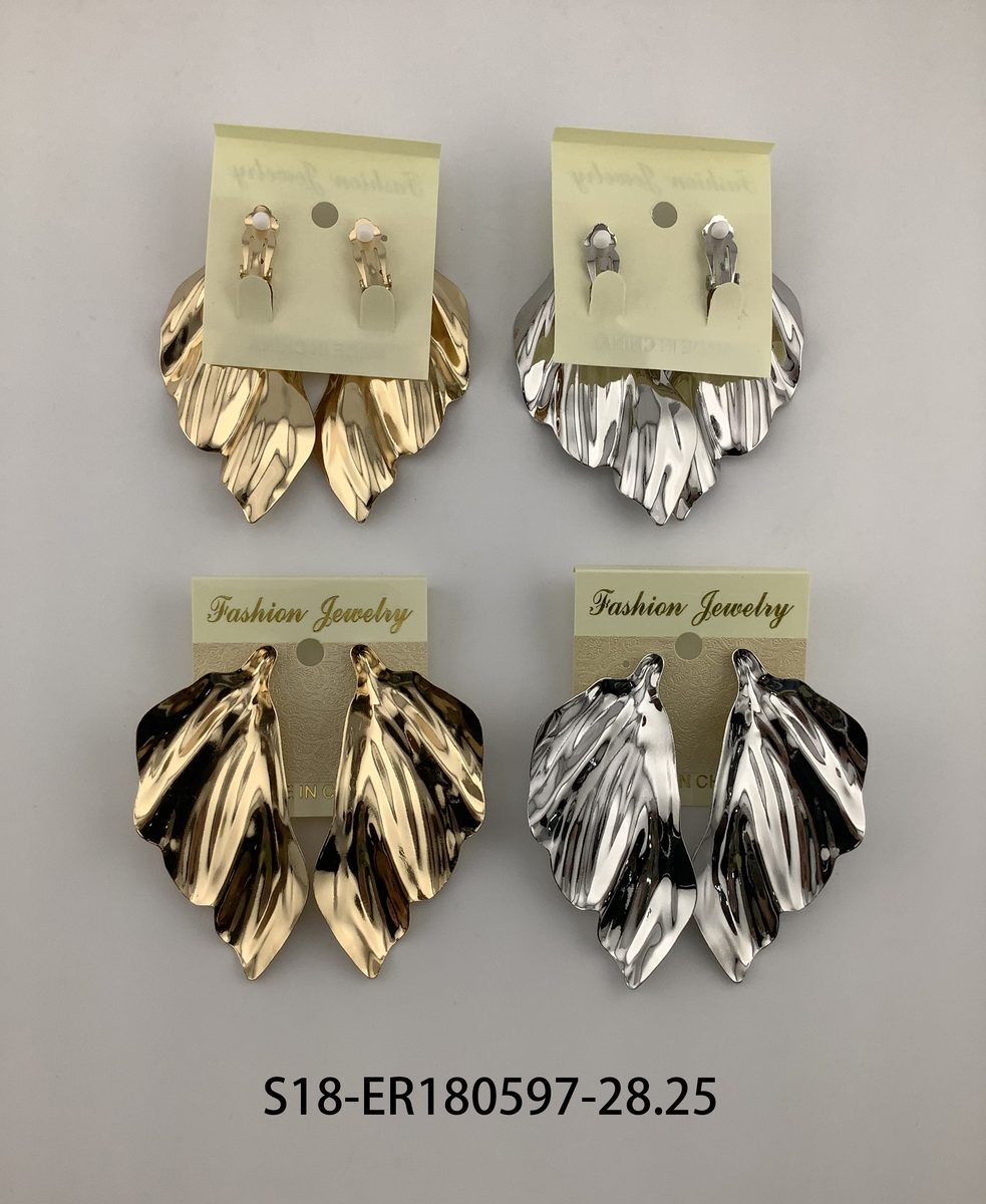 Aros 6 pcs plateados / 6 pcs dorados