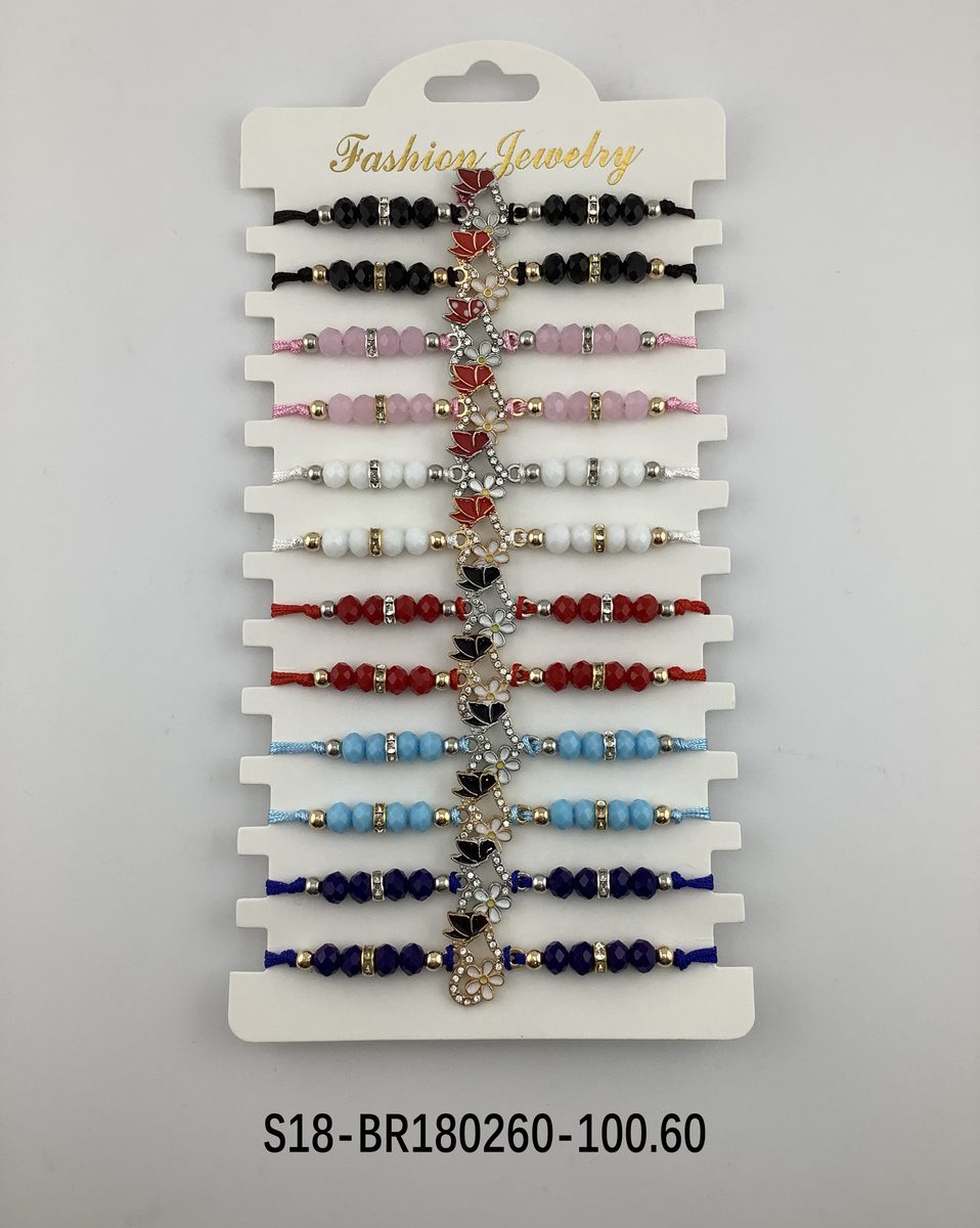 Pulsera en Blister x 12 Unidades