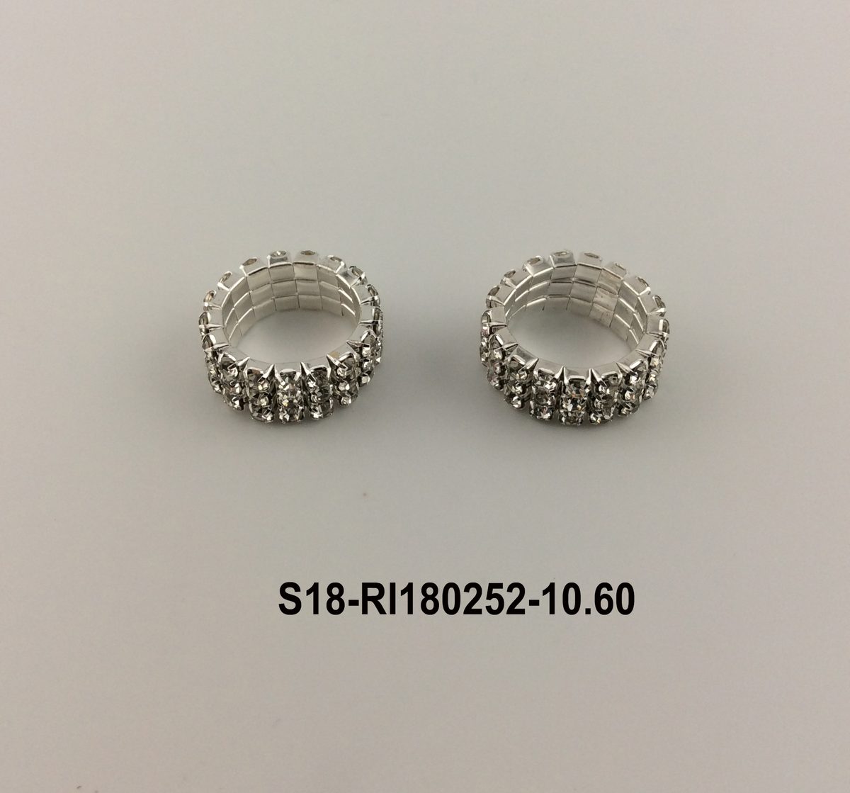 Anillo Strass 3 Vueltas