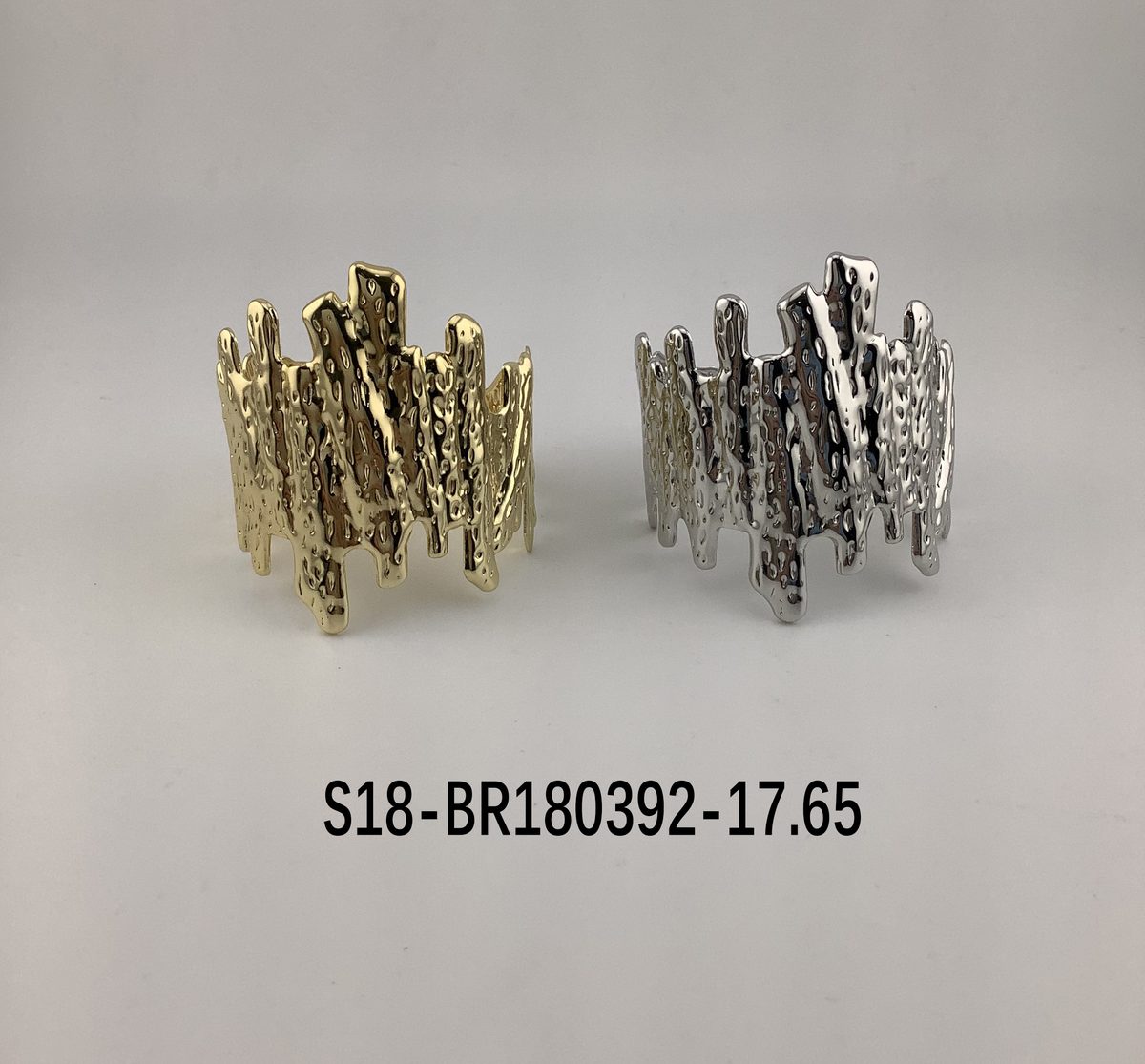 Pulsera. 6 pcs plateado / 6 pcs dorado