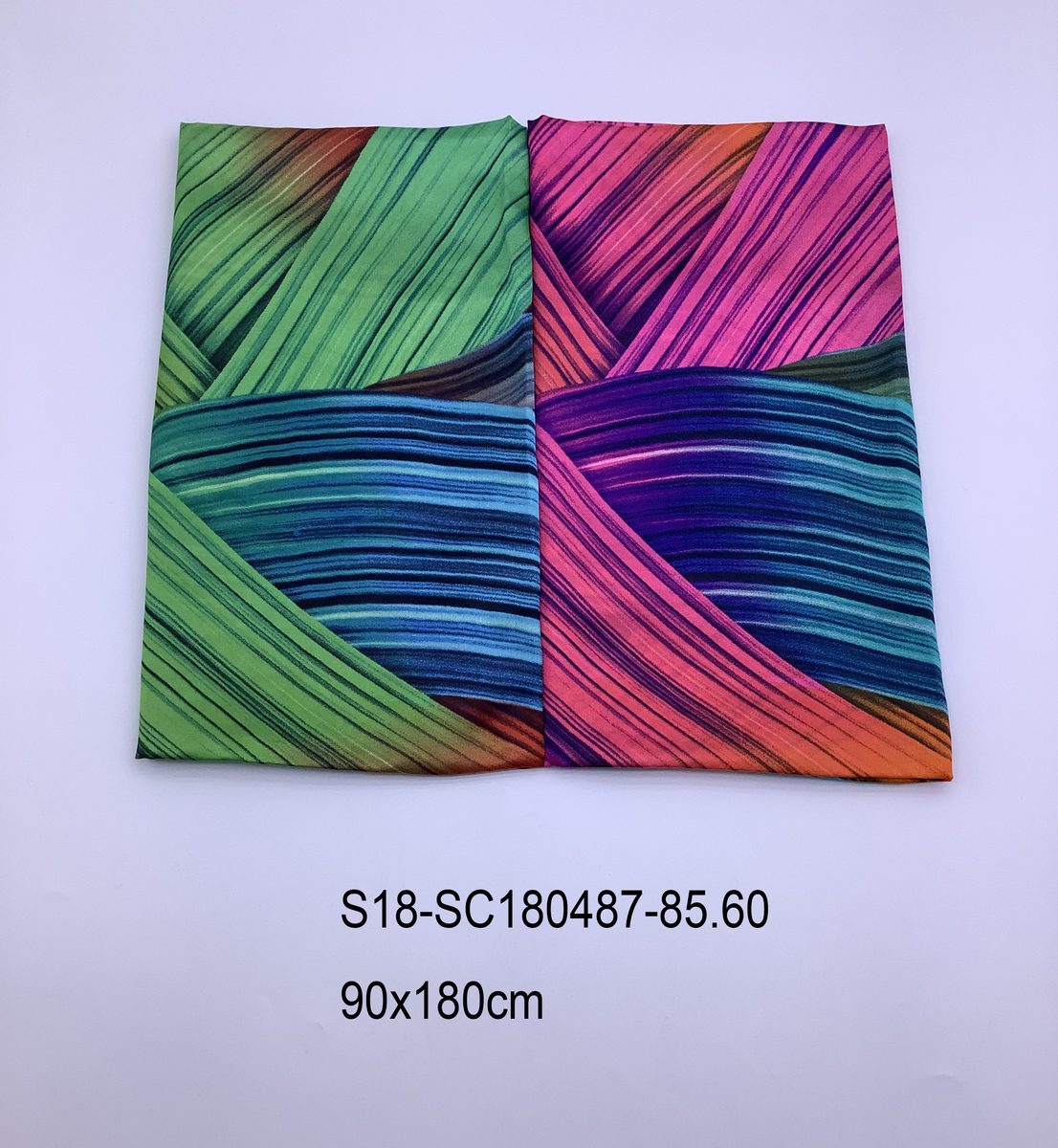 Pañuelo de Raso / Pareo 90x180 CM.