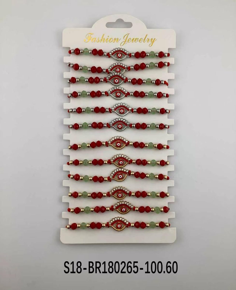 Pulsera en Blister x 12 Unidades