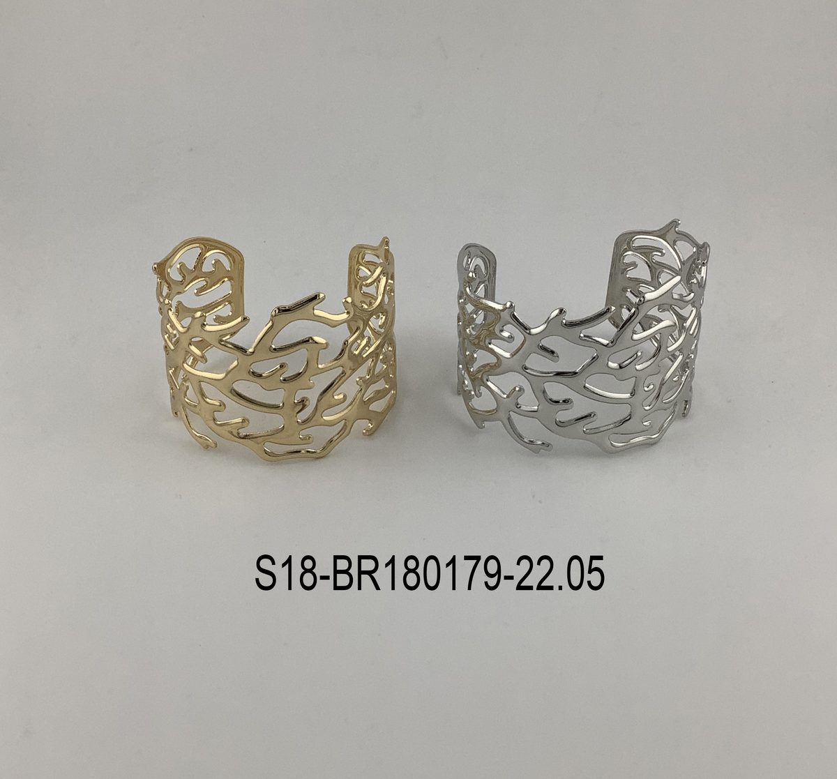 Pulsera. 6 pcs plateado / 6 pcs dorado