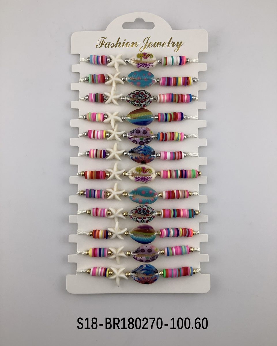Pulsera en Blister x 12 Unidades