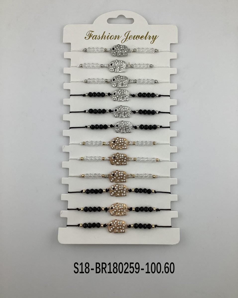 Pulsera en Blister x 12 Unidades
