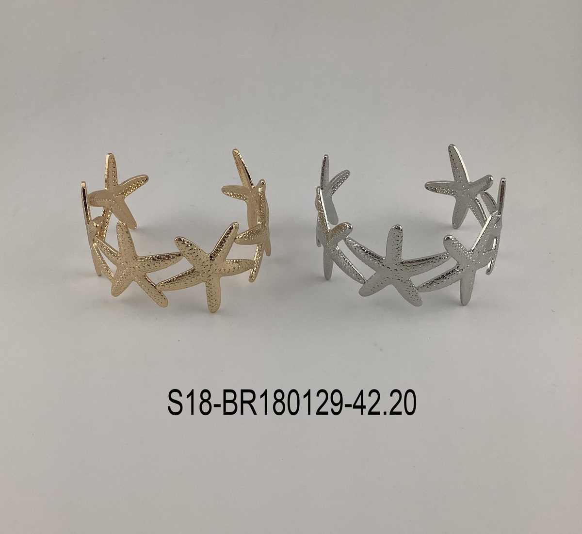 Pulsera. 6 pcs plateado / 6 pcs dorado
