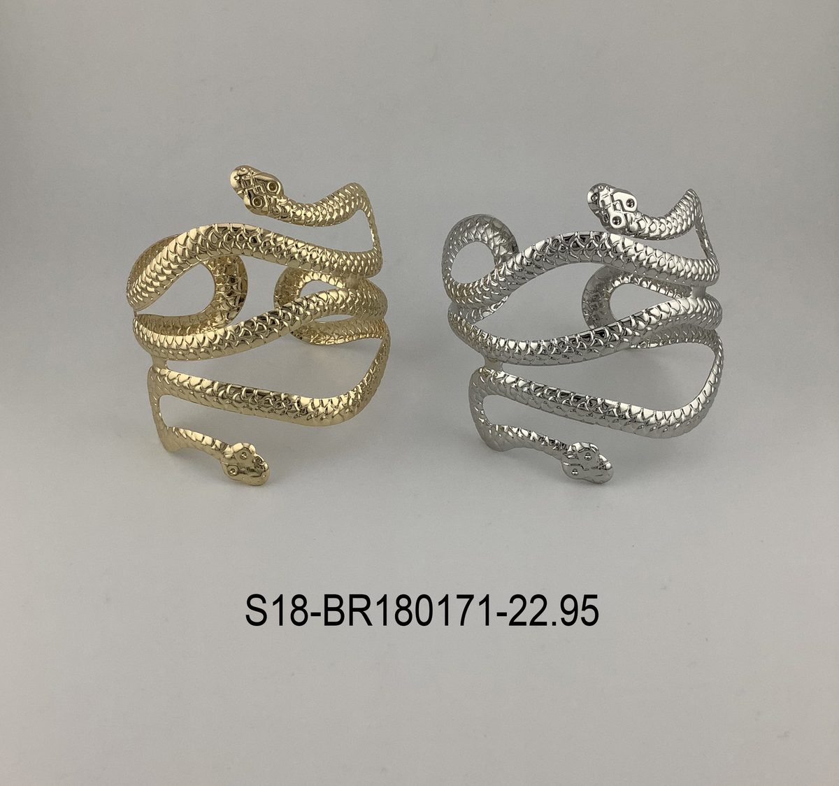Brazalete. 6 pcs plateado / 6 pcs dorado