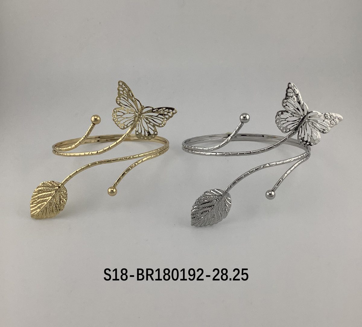 Brazalete. 6 pcs plateado / 6 pcs dorado