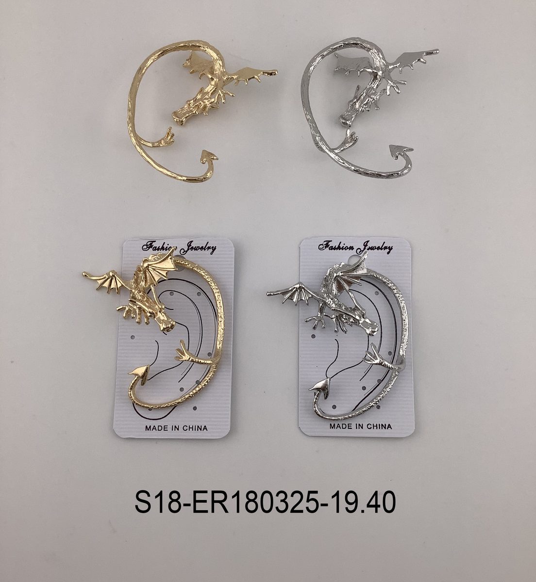 Aros 6 pcs plateados / 6 pcs dorados