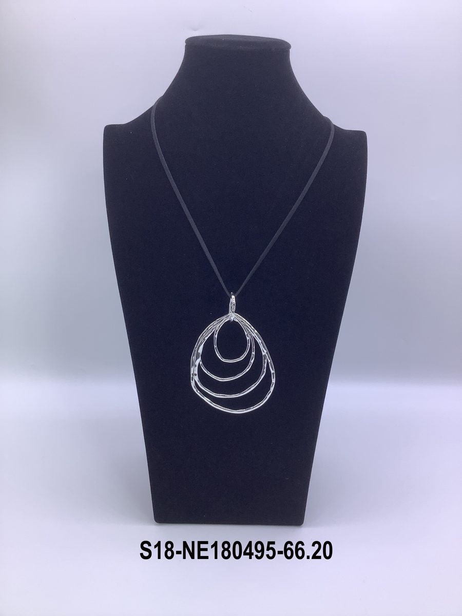 Collar 6 pcs plateados / 6 pcs dorados
